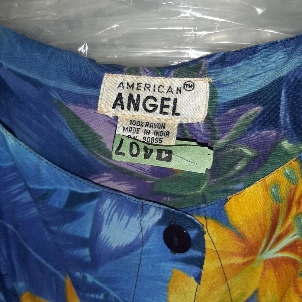 90's! MAXI DRESS! AMERICAN ANGEL SIZE MEDIUM         c - Picture 6 of 15